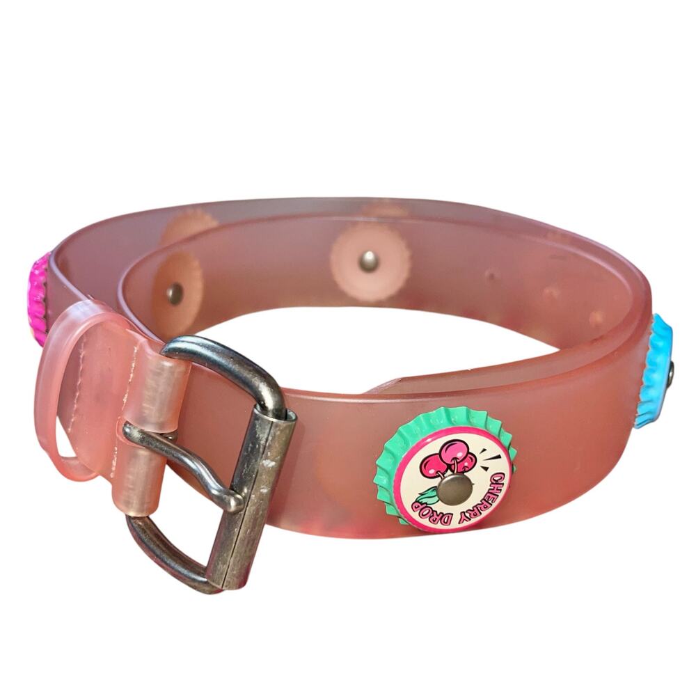 Belt Jelly Bottle Cap Soda Pop Y2K